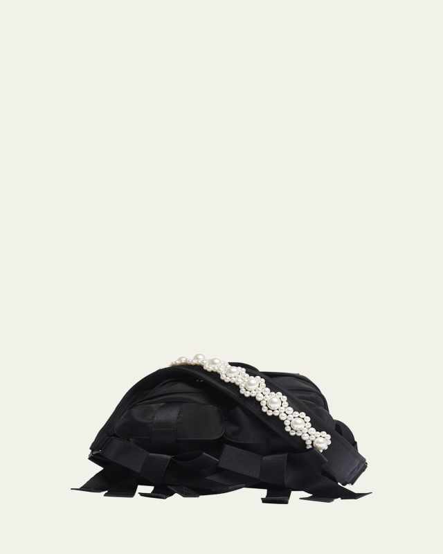 Bow Zip Bum Crossbody Bag